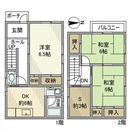 日野南戸建の物件間取画像